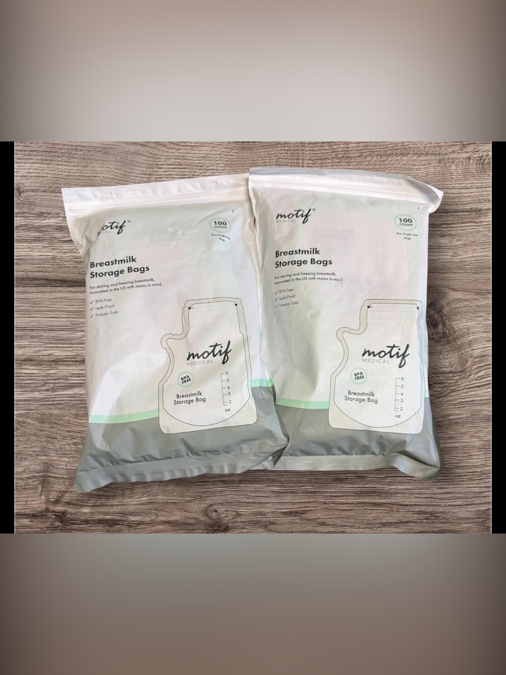 New! Motif Medical Breastmilk Storage Bags - Breastmilk Freezer Bags